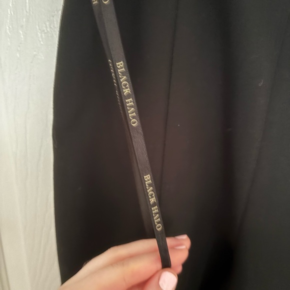 Black Halo Women's Black Boot Cut Pants - Picture 6 of 6